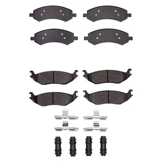 R1 Concepts® - Performance Off-Road/Tow High Friction Formulation Front and Rear Brake Pad Set
