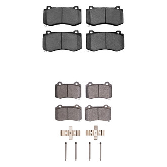 R1 Concepts® - Performance Off-Road/Tow High Friction Formulation Front and Rear Brake Pad Set