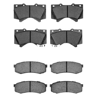 R1 Concepts® - Performance Off-Road/Tow High Friction Formulation Front and Rear Brake Pad Set