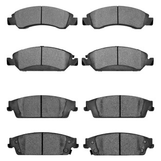 R1 Concepts® - Performance Off-Road/Tow High Friction Formulation Front and Rear Brake Pad Set