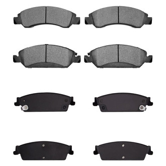 R1 Concepts® - Performance Off-Road/Tow High Friction Formulation Front and Rear Brake Pad Set