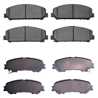 R1 Concepts® - Performance Off-Road/Tow High Friction Formulation Front and Rear Brake Pad Set