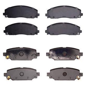 R1 Concepts® - Performance Off-Road/Tow High Friction Formulation Front and Rear Brake Pad Set