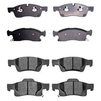 R1 Concepts® - Performance Off-Road/Tow High Friction Formulation Front and Rear Brake Pad Set