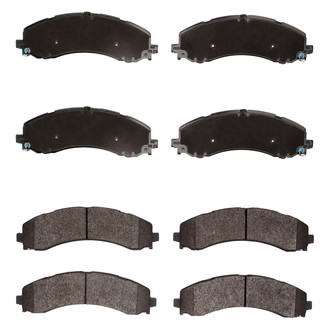 R1 Concepts® - Performance Off-Road/Tow High Friction Formulation Front and Rear Brake Pad Set