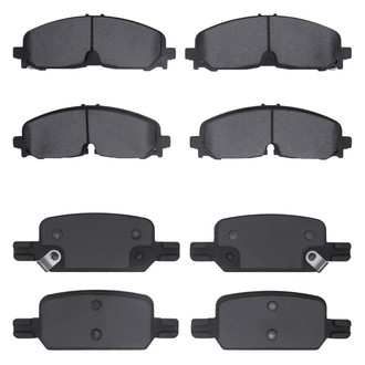 R1 Concepts® - Performance Off-Road/Tow High Friction Formulation Front and Rear Brake Pad Set