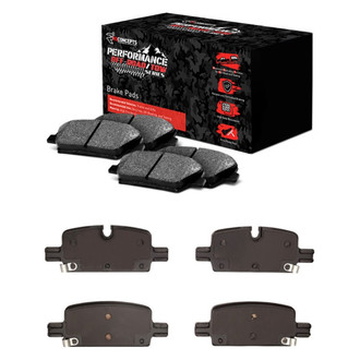 R1 Concepts® - Performance Off-Road/Tow High Friction Formulation Front and Rear Brake Pad Set