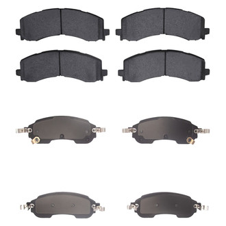 R1 Concepts® - Performance Off-Road/Tow High Friction Formulation Front and Rear Brake Pad Set