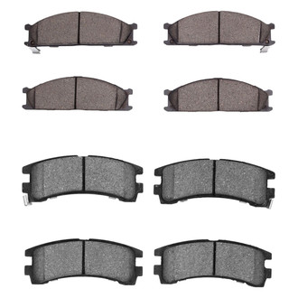 R1 Concepts® - Optimum OEp Front and Rear Brake Pad Set