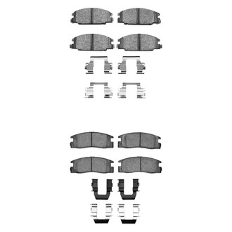 R1 Concepts® - Optimum OEp Front and Rear Brake Pad Set