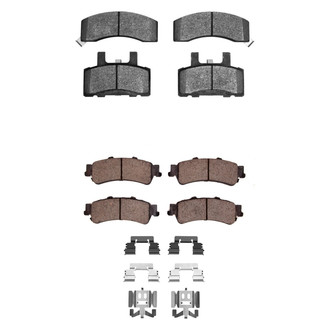 R1 Concepts® - Optimum OEp Front and Rear Brake Pad Set