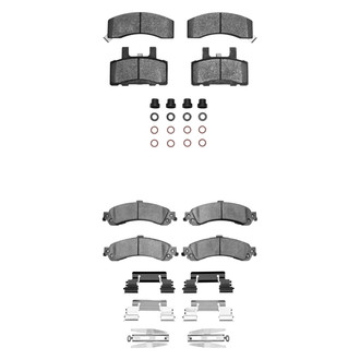R1 Concepts® - Optimum OEp Front and Rear Brake Pad Set