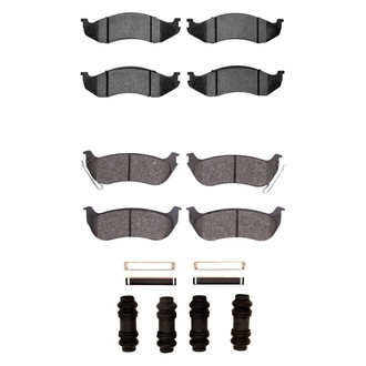 R1 Concepts® - Optimum OEp Front and Rear Brake Pad Set