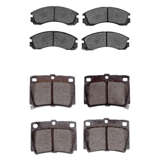 R1 Concepts® - Optimum OEp Front and Rear Brake Pad Set
