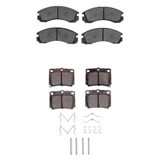 R1 Concepts® - Optimum OEp Front and Rear Brake Pad Set