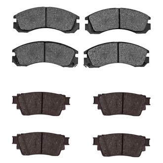 R1 Concepts® - Optimum OEp Front and Rear Brake Pad Set