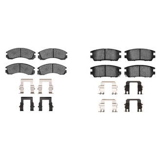 R1 Concepts® - Optimum OEp Front and Rear Brake Pad Set