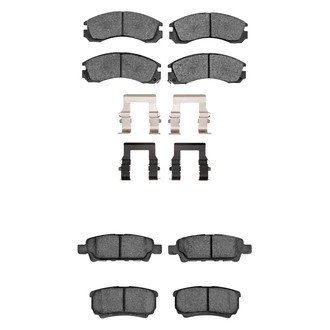 R1 Concepts® - Optimum OEp Front and Rear Brake Pad Set