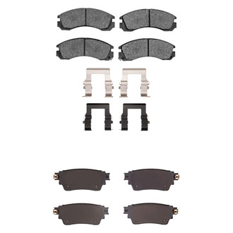 R1 Concepts® - Optimum OEp Front and Rear Brake Pad Set