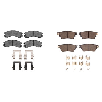 R1 Concepts® - Optimum OEp Front and Rear Brake Pad Set