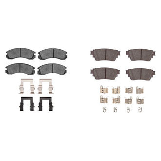 R1 Concepts® - Optimum OEp Front and Rear Brake Pad Set