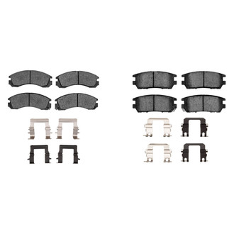 R1 Concepts® - Optimum OEp Front and Rear Brake Pad Set