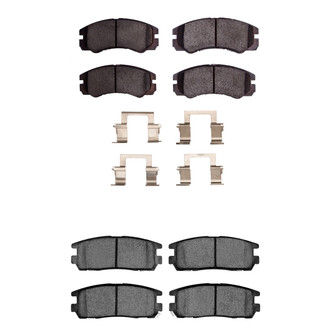 R1 Concepts® - Optimum OEp Front and Rear Brake Pad Set