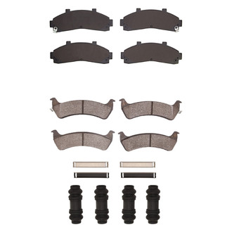 R1 Concepts® - Optimum OEp Front and Rear Brake Pad Set