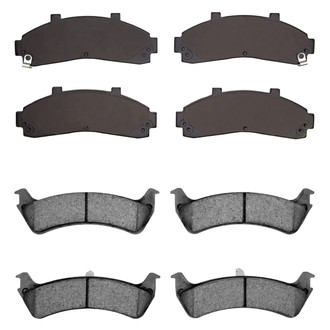 R1 Concepts® - Optimum OEp Front and Rear Brake Pad Set