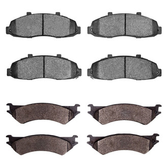 R1 Concepts® - Optimum OEp Front and Rear Brake Pad Set