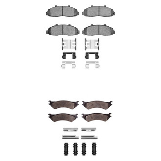 R1 Concepts® - Optimum OEp Front and Rear Brake Pad Set