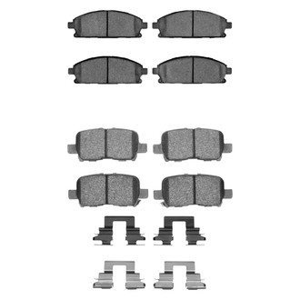 R1 Concepts® - Optimum OEp Front and Rear Brake Pad Set