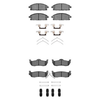 R1 Concepts® - Optimum OEp Front and Rear Brake Pad Set