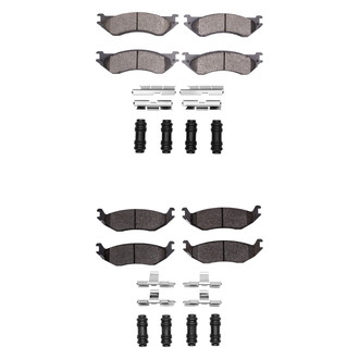 R1 Concepts® - Optimum OEp Front and Rear Brake Pad Set