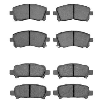R1 Concepts® - Optimum OEp Front and Rear Brake Pad Set