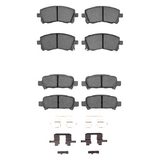 R1 Concepts® - Optimum OEp Front and Rear Brake Pad Set