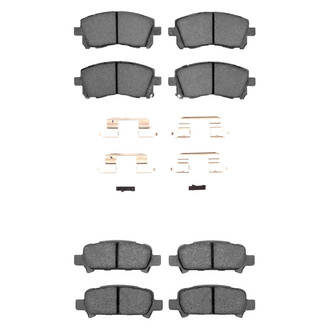 R1 Concepts® - Optimum OEp Front and Rear Brake Pad Set