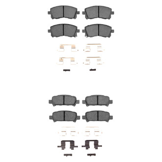 R1 Concepts® - Optimum OEp Front and Rear Brake Pad Set