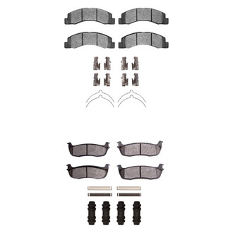 R1 Concepts® - Optimum OEp Front and Rear Brake Pad Set