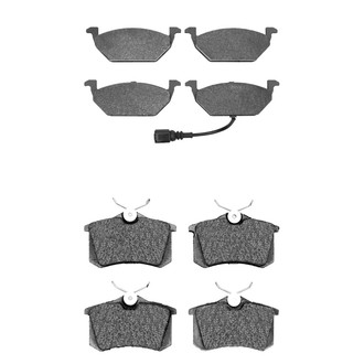 R1 Concepts® - Optimum OEp Front and Rear Brake Pad Set