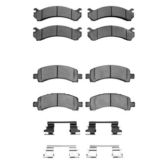 R1 Concepts® - Optimum OEp Front and Rear Brake Pad Set