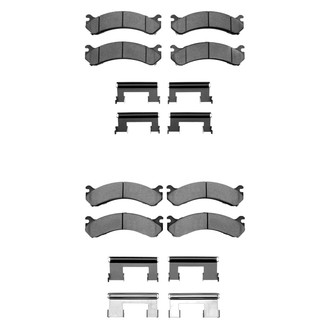 R1 Concepts® - Optimum OEp Front and Rear Brake Pad Set