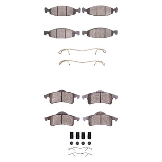 R1 Concepts® - Optimum OEp Front and Rear Brake Pad Set