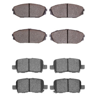 R1 Concepts® - Optimum OEp Front and Rear Brake Pad Set