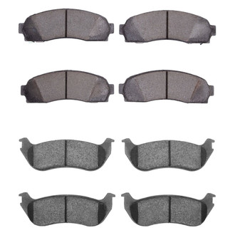 R1 Concepts® - Optimum OEp Front and Rear Brake Pad Set