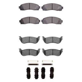 R1 Concepts® - Optimum OEp Front and Rear Brake Pad Set