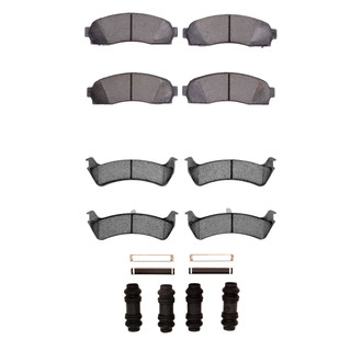 R1 Concepts® - Optimum OEp Front and Rear Brake Pad Set