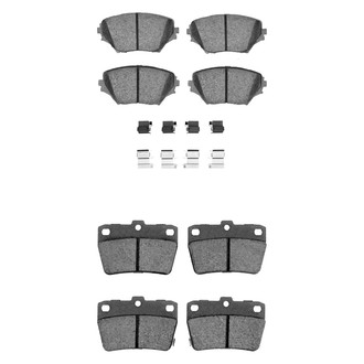 R1 Concepts® - Optimum OEp Front and Rear Brake Pad Set