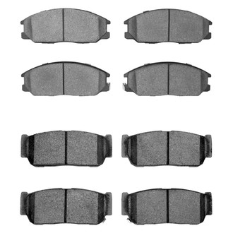 R1 Concepts® - Optimum OEp Front and Rear Brake Pad Set