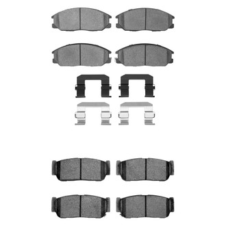 R1 Concepts® - Optimum OEp Front and Rear Brake Pad Set